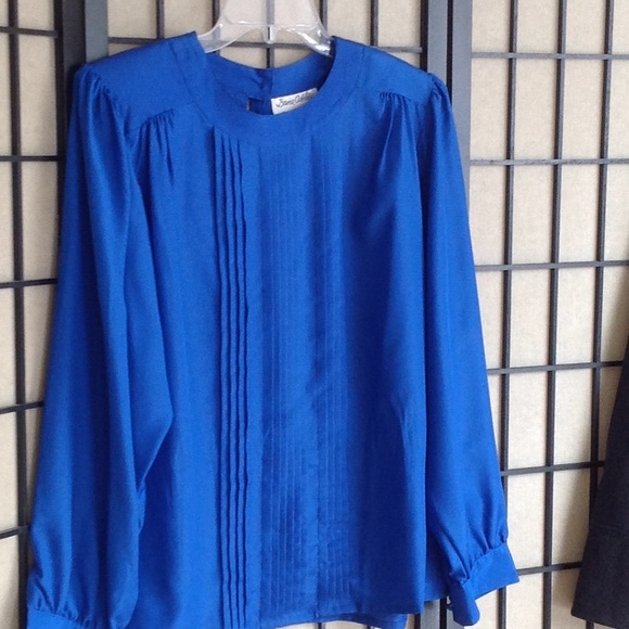 Dana Ashley blouse size 12 Blue - Picture 1 of 4